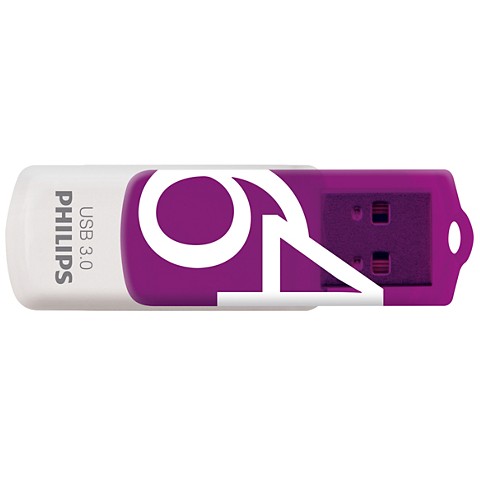 USB STICK PHILIPS 64GB Vivid Edition Magic Purple-0