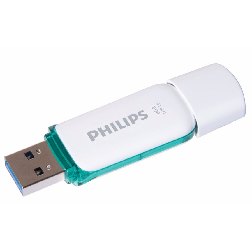 USB Stick PHILIPS STICK 8GB Snow Edition Spring Green-0