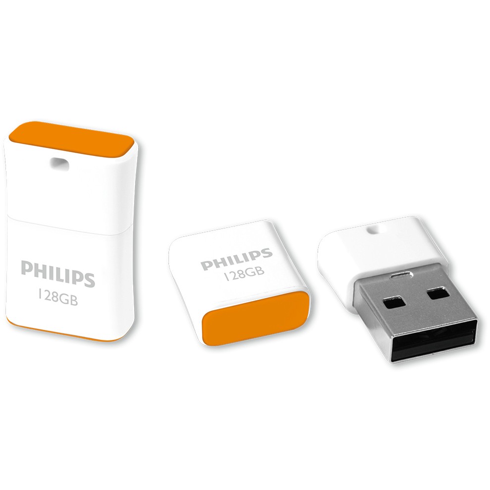 USB Stick PHILIPS 128GB Pico Edition Sunrise Orange-2
