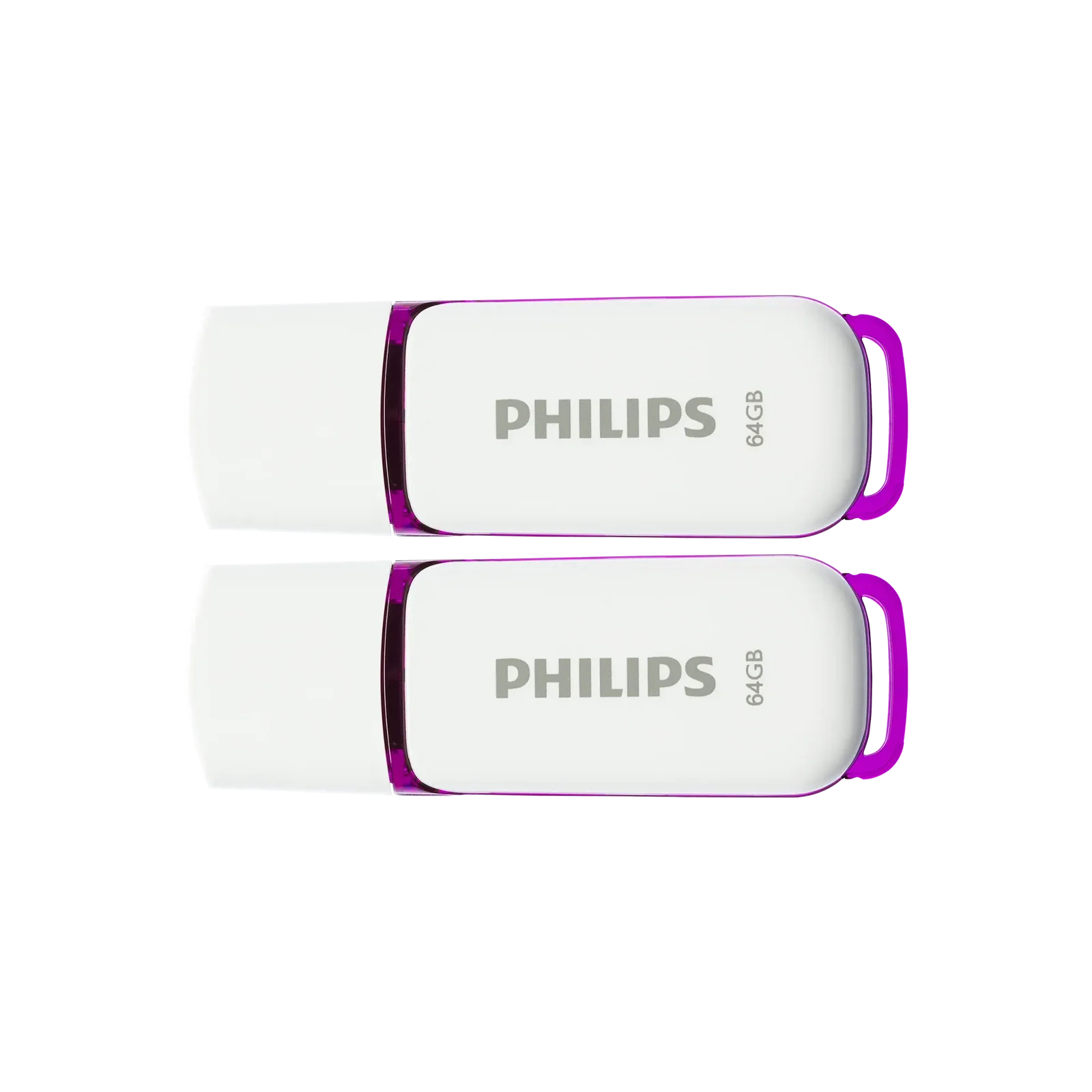 USB stick PHILIPS FM64FD70D/00 Snow Edition (64 GB, USB 2.0, 2 komada, ljubičasta boja)-3