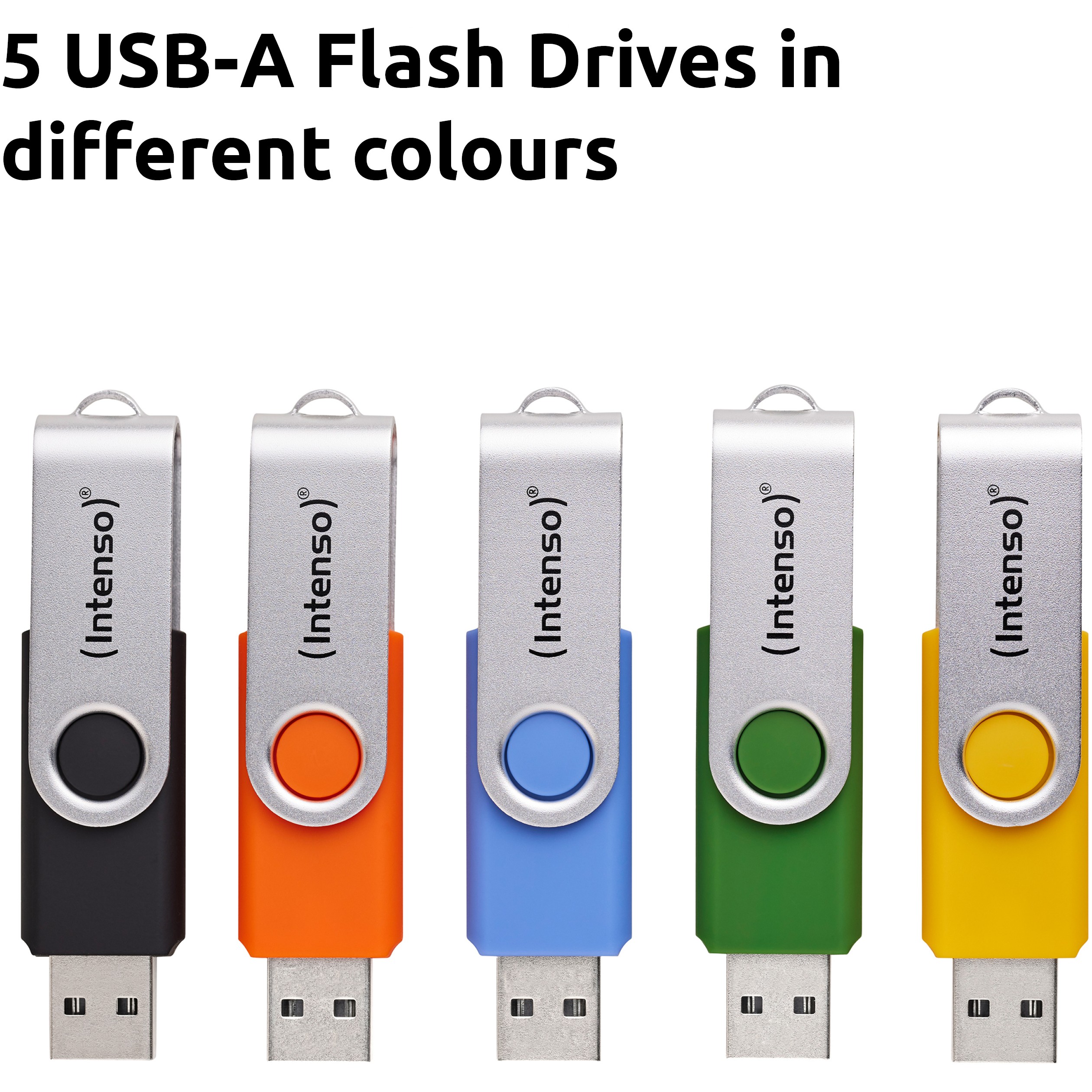 USB Stick INTENSO STICK Office Line 256GB 3.2 Multipack x5 bunt-6