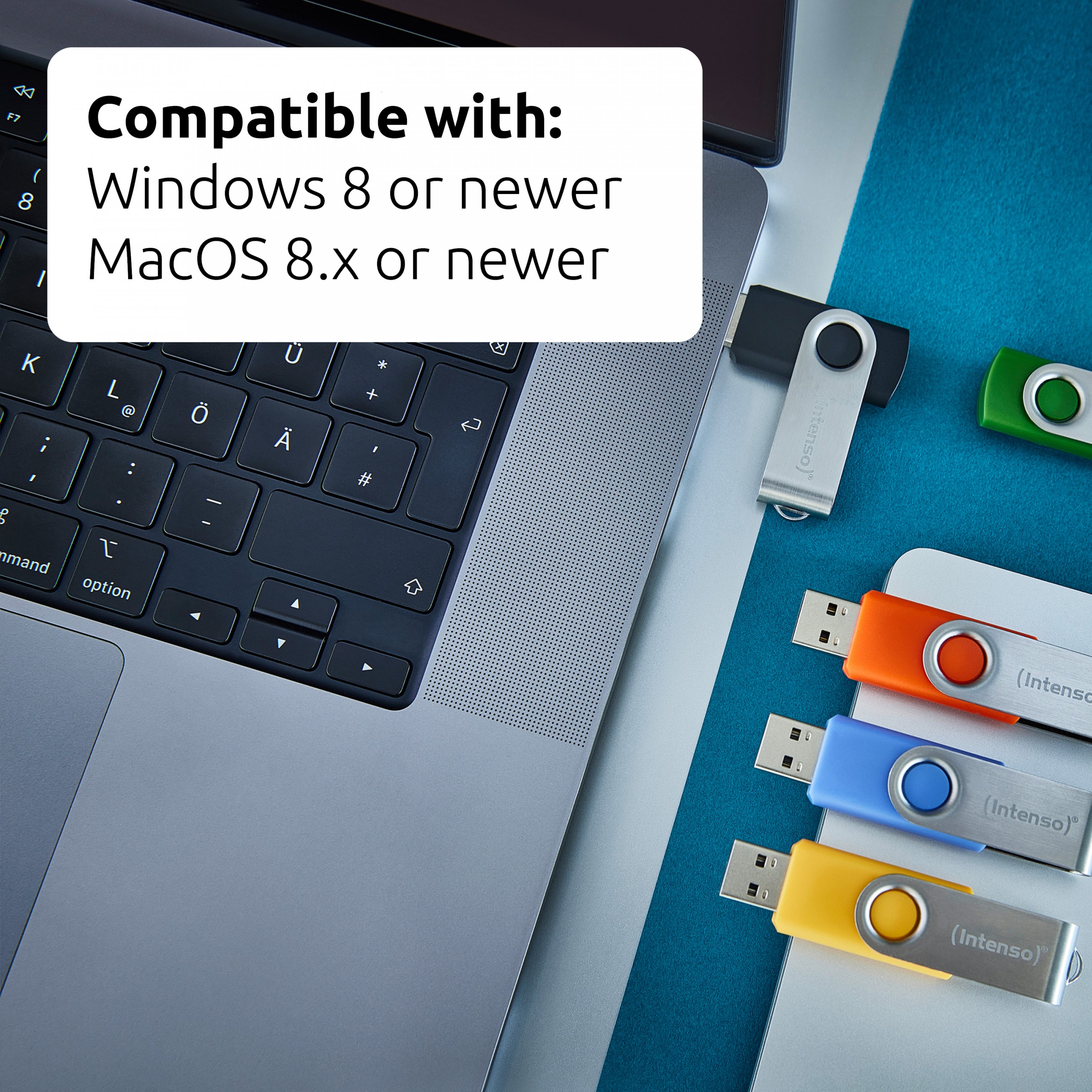 USB Stick INTENSO STICK Office Line 256GB 3.2 Multipack x5 bunt-10