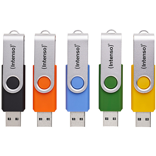 USB Stick INTENSO STICK Office Line 32GB 3.2 Multipack x5-0