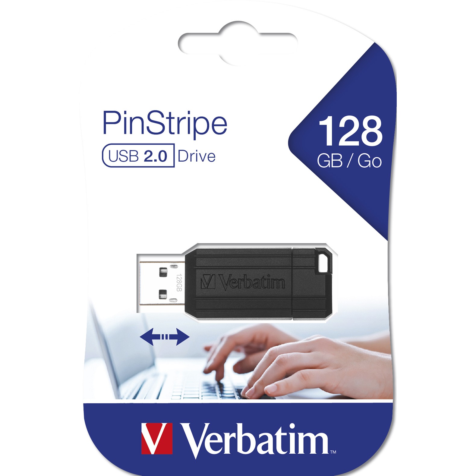 USB Stick VERBATIM 128GB 2.0 Store n Go Black