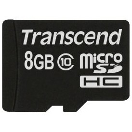 Memorijska kartica TRANSCEND CARD 8GB Premium MicroSDHC 10MB/s-0