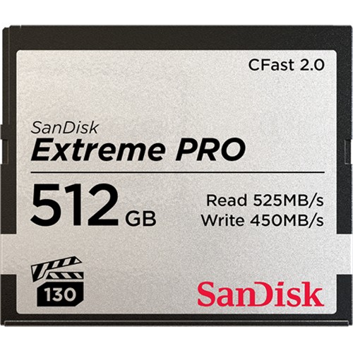 Memorijska kartica SANDISK Extreme PRO CFast 512GB (525MB/s)-0
