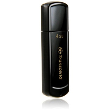 USB Stick TRANSCEND JetFlash 350 4 GB 2.0 crna boja-0