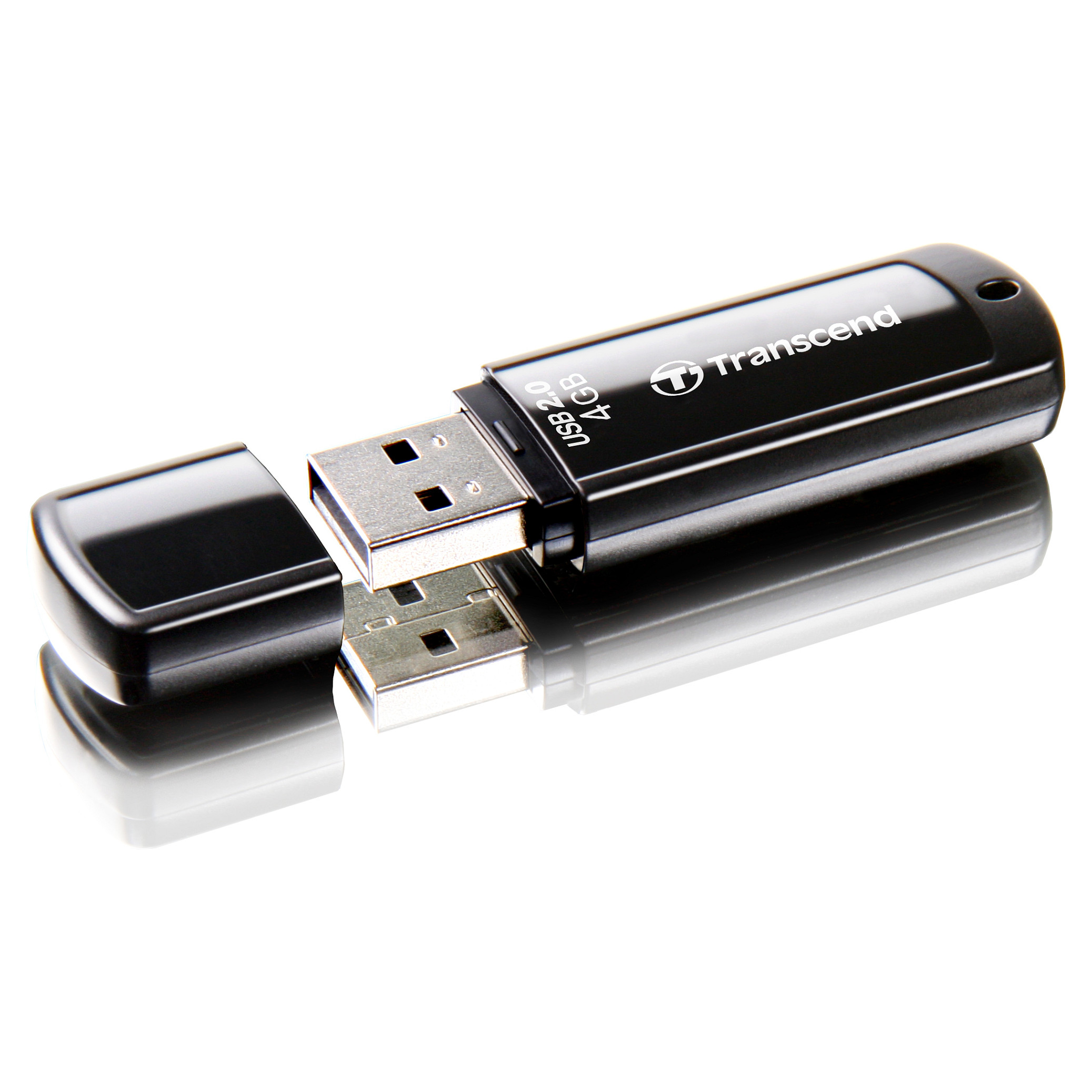 USB Stick TRANSCEND JetFlash 350 4 GB 2.0 crna boja-1