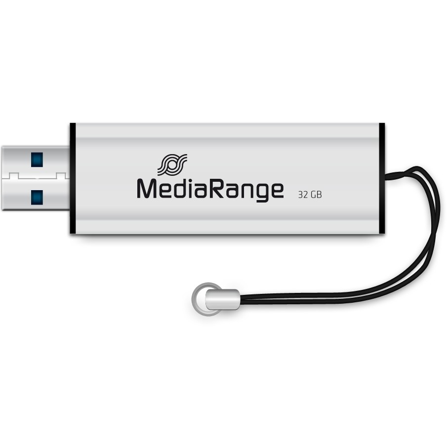 USB MEDIARANGE Stick MEDIA RANGE MR916 32GB USB 3.2 - crna/srebrna