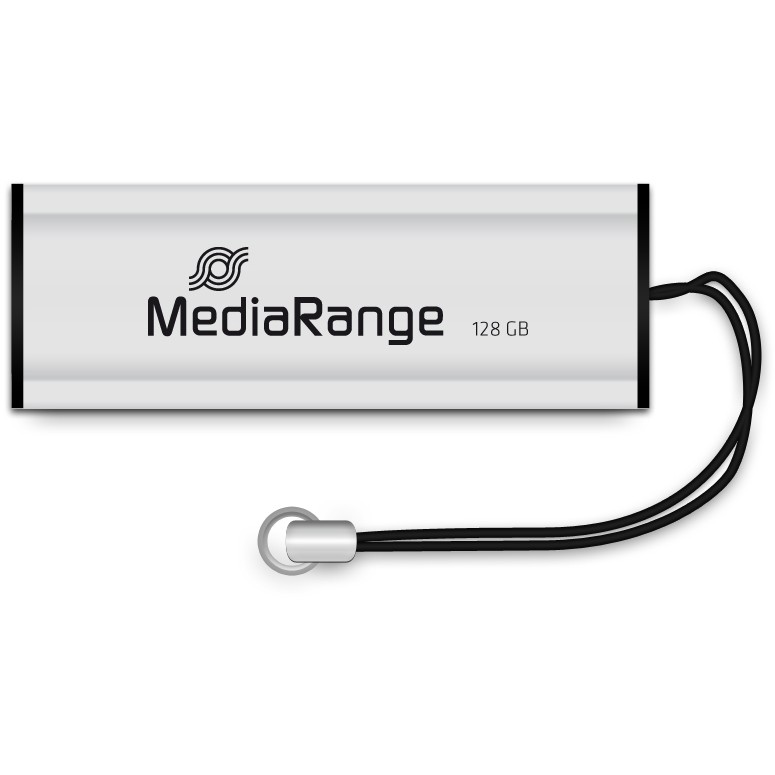 USB MEDIARANGE Stick MEDIA RANGE MR918 128GB USB 3.2 Type-A / Micro-USB - crna/srebrna-1