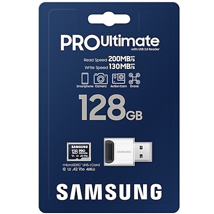 MicroSD CARD SAMSUNG PRO ULTIMATE 128GB (200MB/s)-5