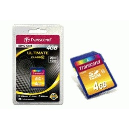 Memorijska kartica TRANSCEND 4GB Ultimate SDHC 10MB/s-1