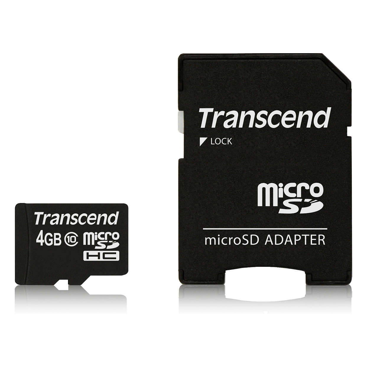 MicroSDHC memorijska kartica TRANSCEND 4GB 45MB/s + Adapter-1