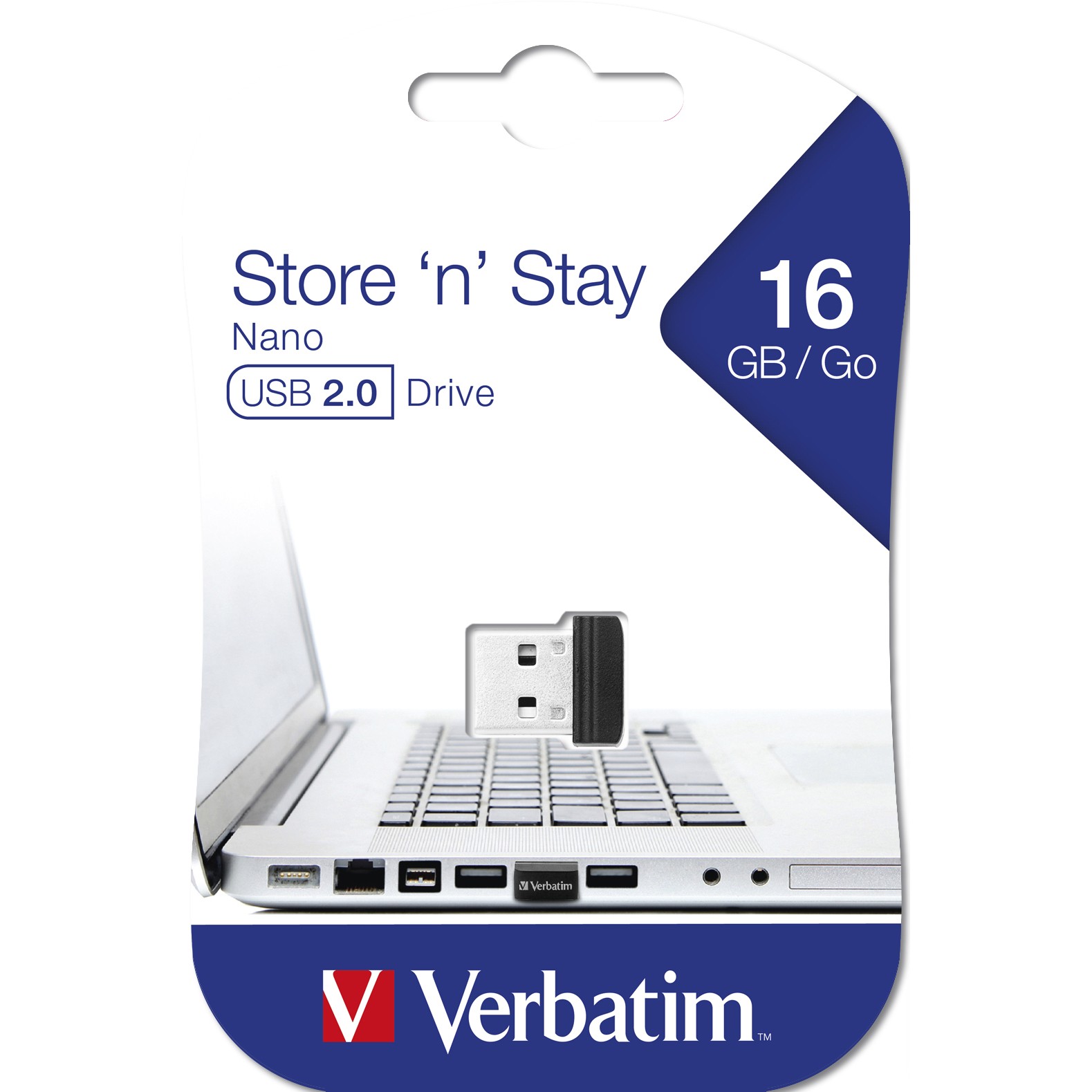 USB Stick VERBATIM Store'n'Stay Nano 16GB plava boja-7