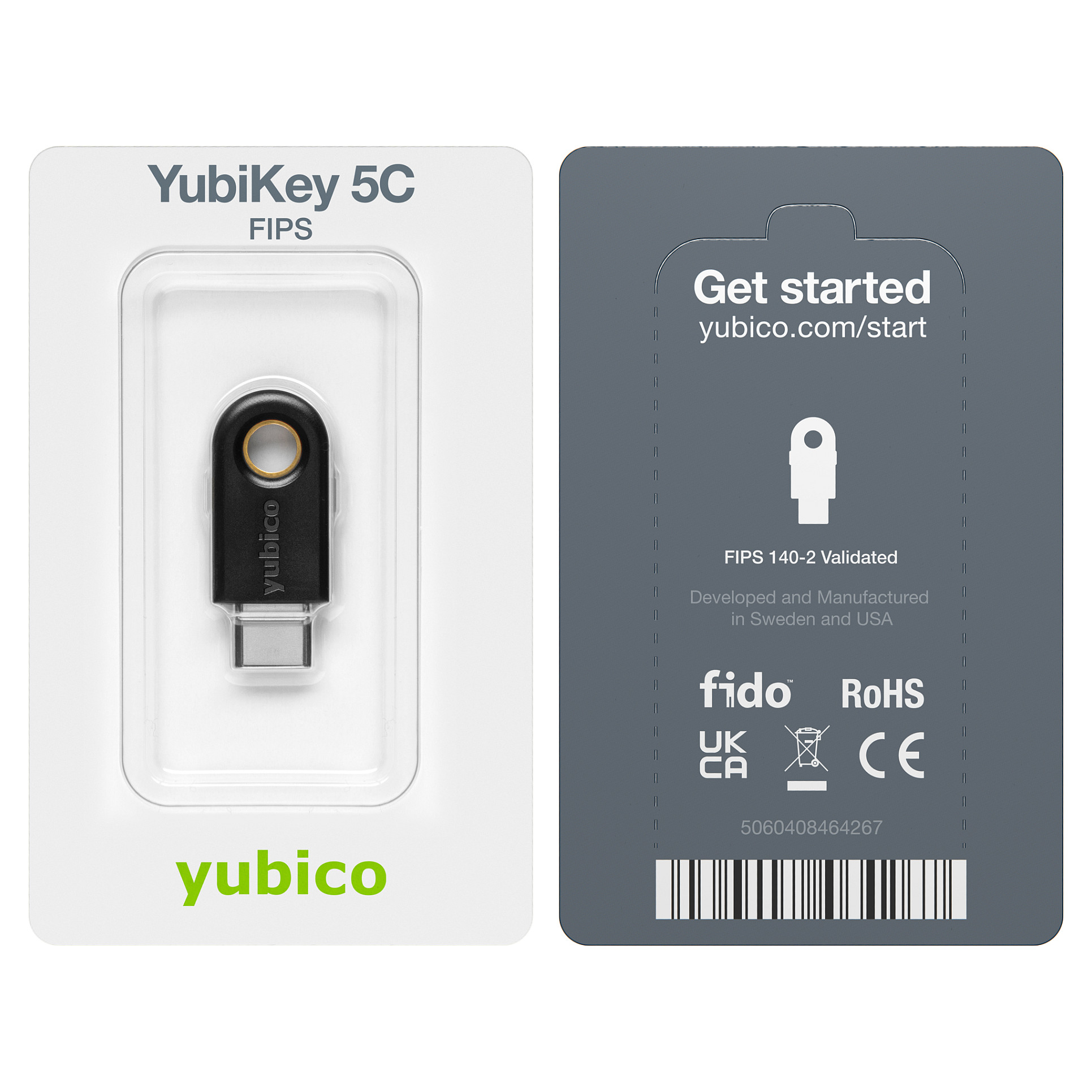 USB sigurnosni ključ YUBICO YubiKey 5C FIPS-5