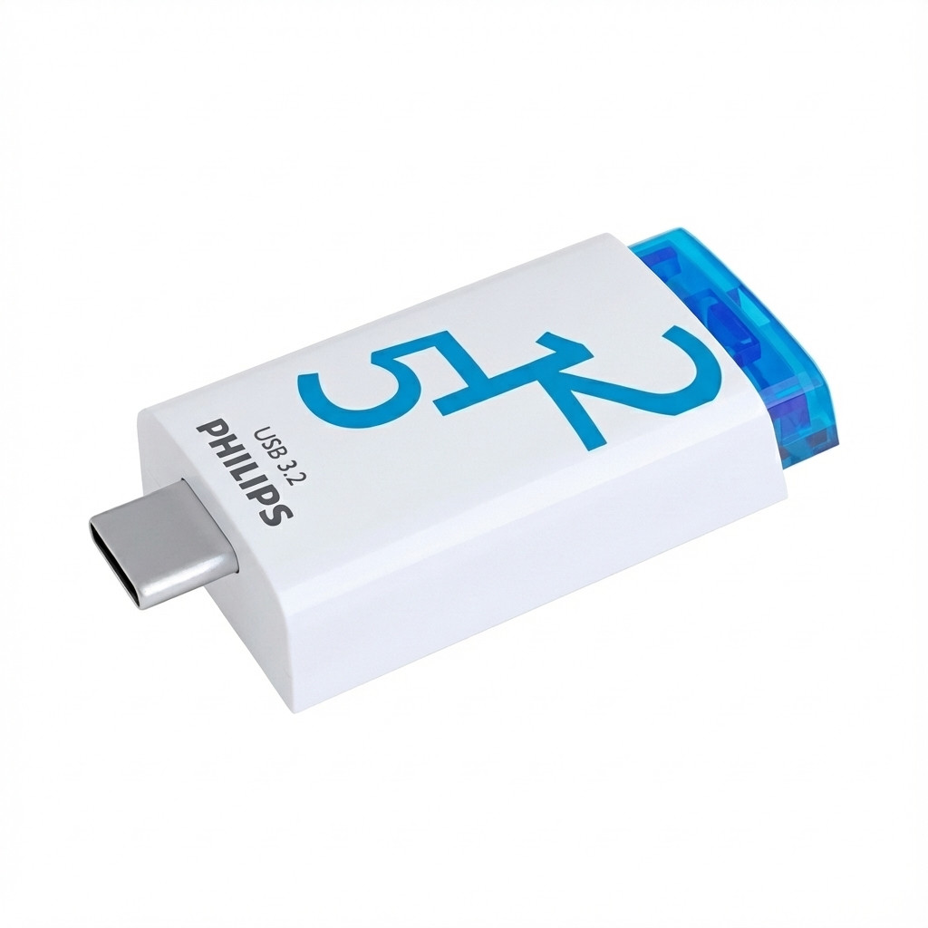 USB Stick PHILIPS STICK 512GB Click Series Gen 1 USB-C
