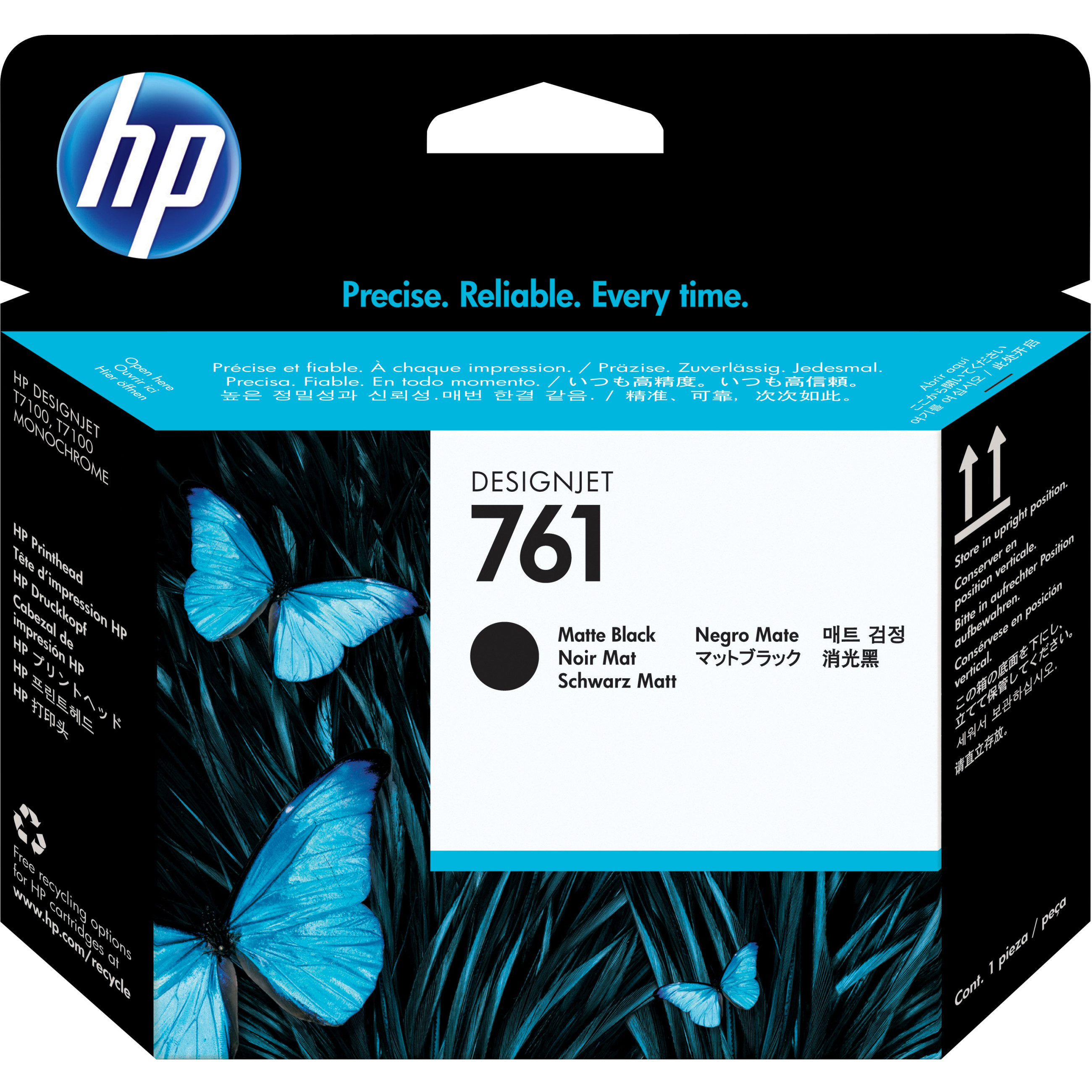 Toner HP 761 Original Druckkopf crna boja-0