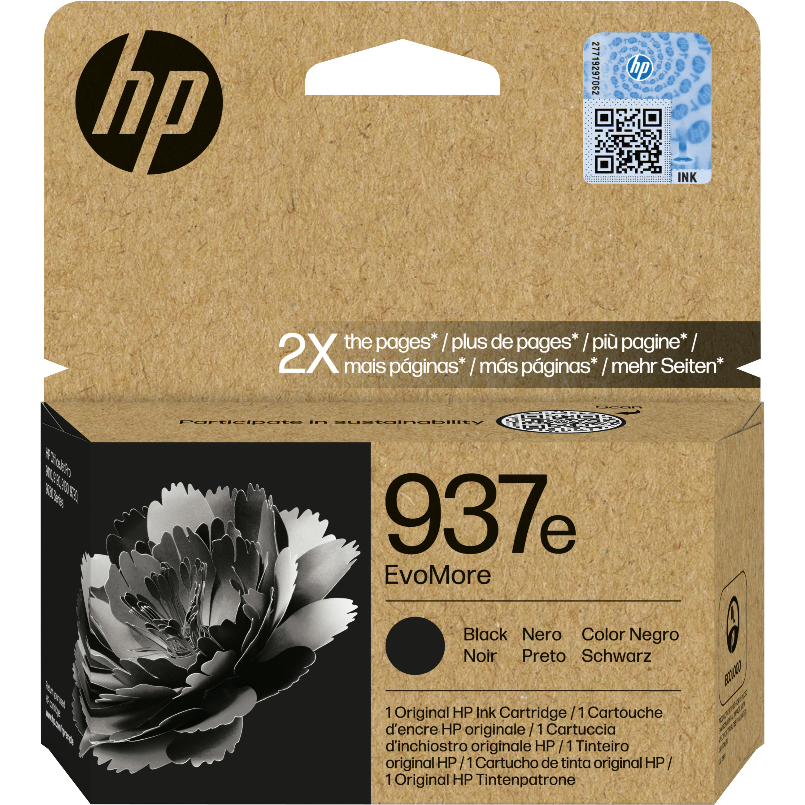 Toner HP 937e EvoMore crna boja-0