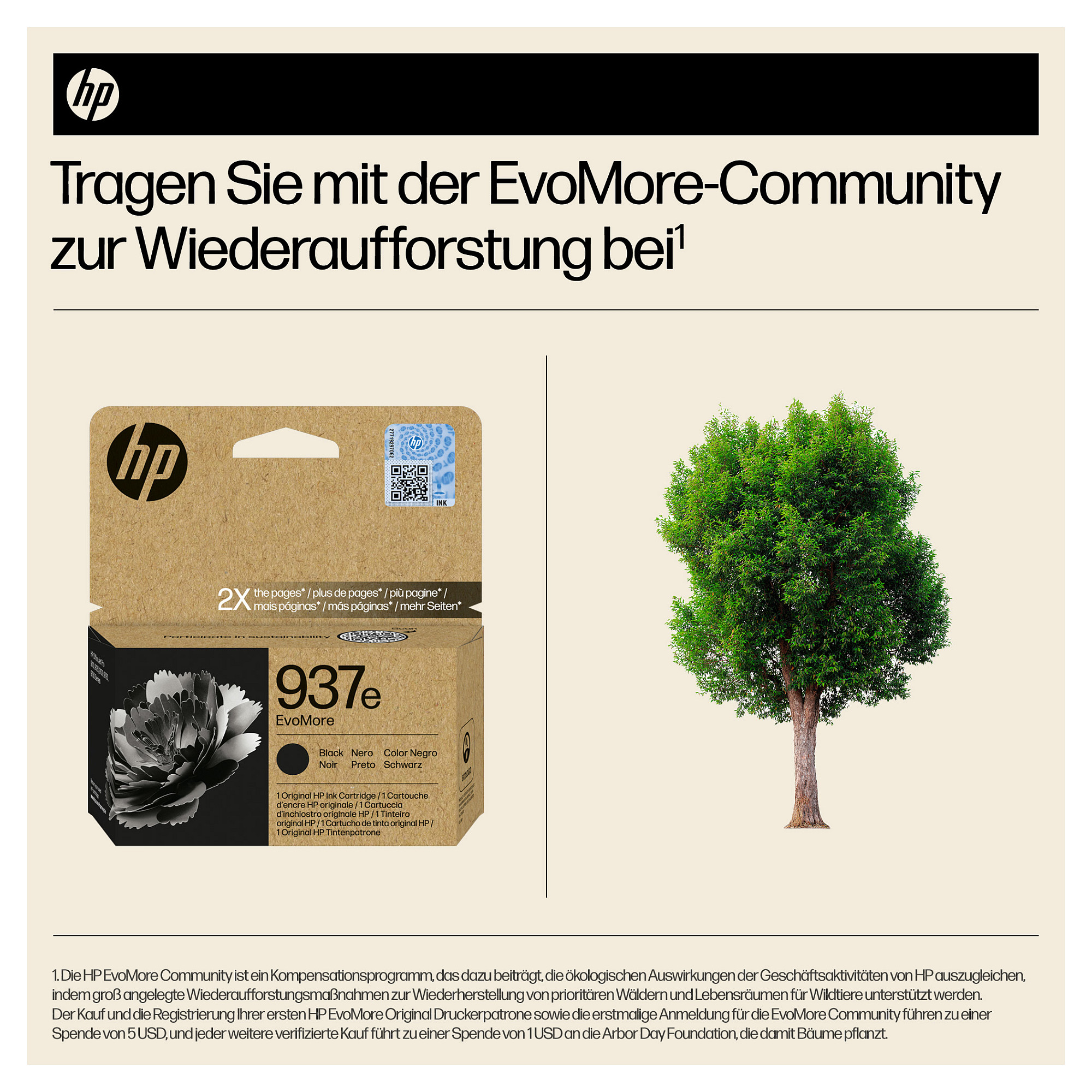 Toner HP 937e EvoMore crna boja-2