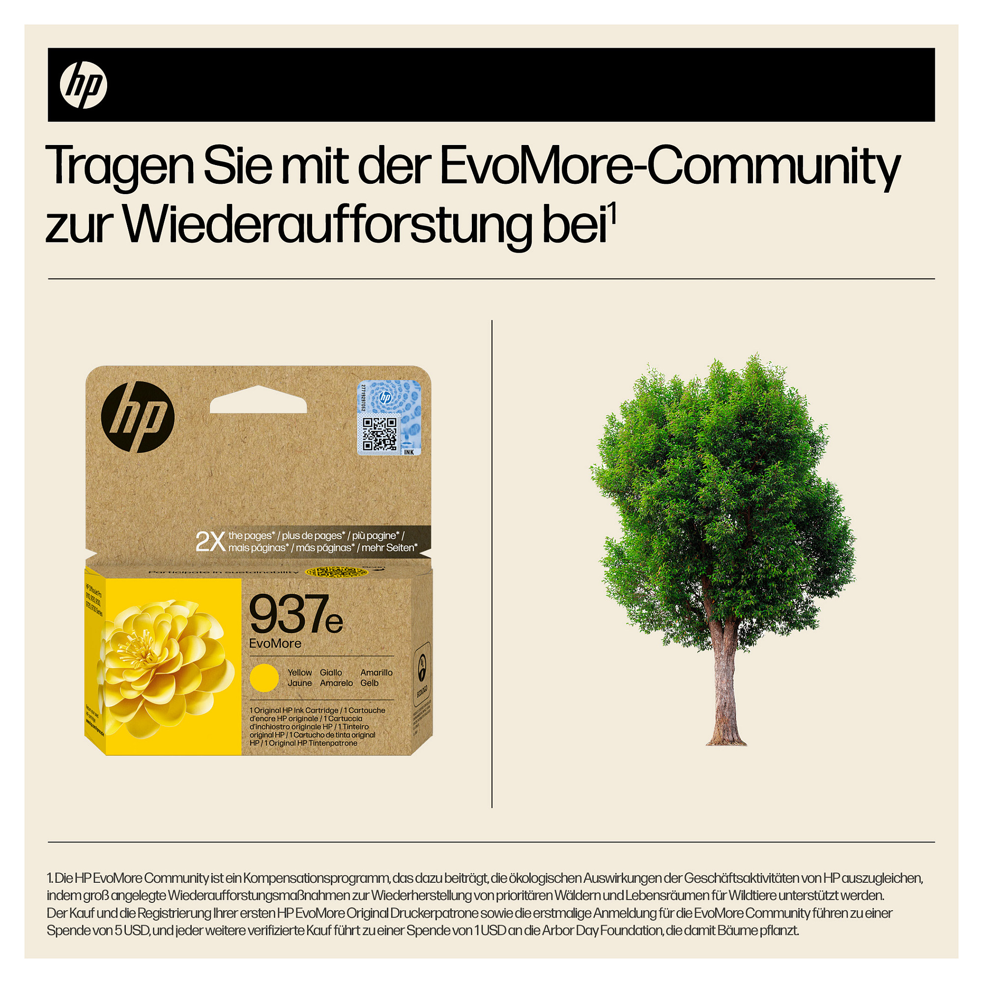 Toner HP 937e EvoMore žuta boja-3