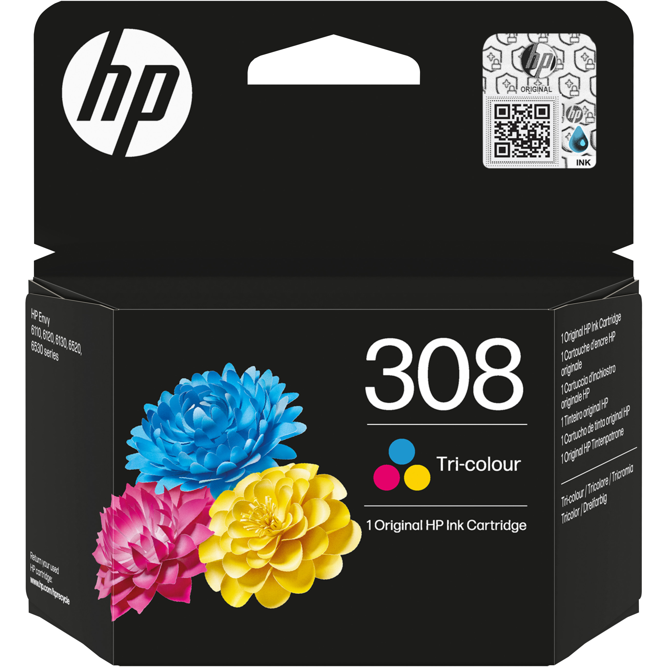 Toner HP 308 Tri-color Original Ink Cartridge