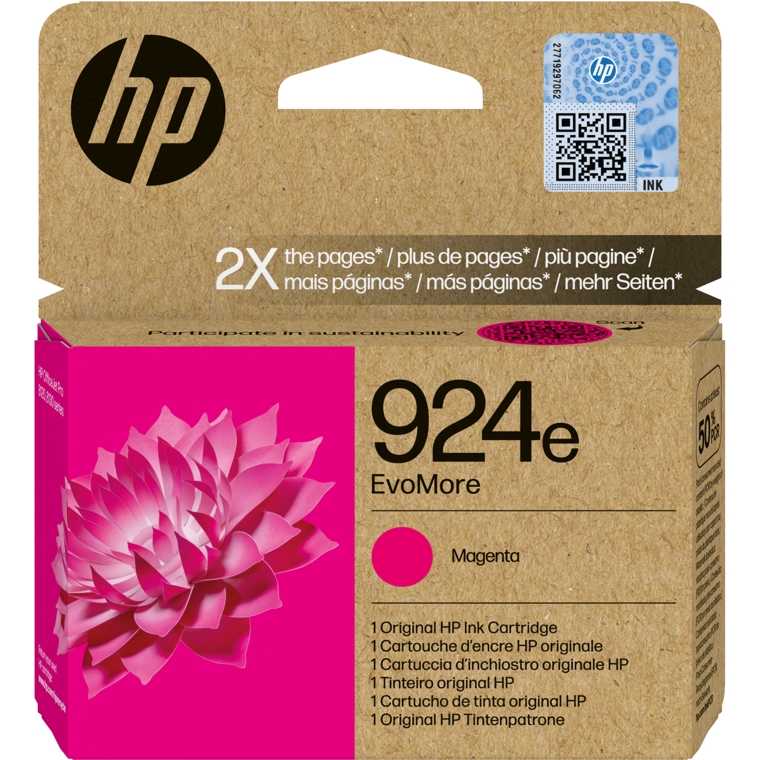 Toner HP 924e EvoMore magenta boja