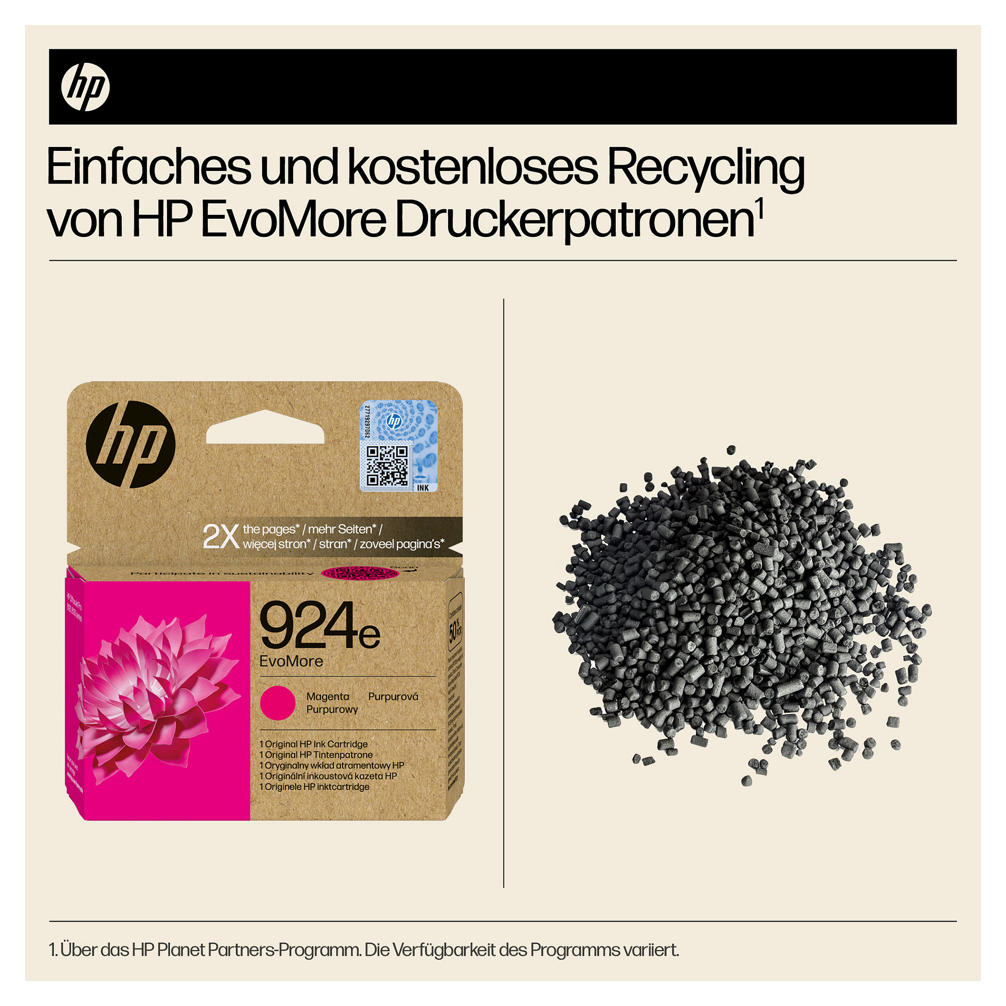 Toner HP 924e EvoMore magenta boja-2
