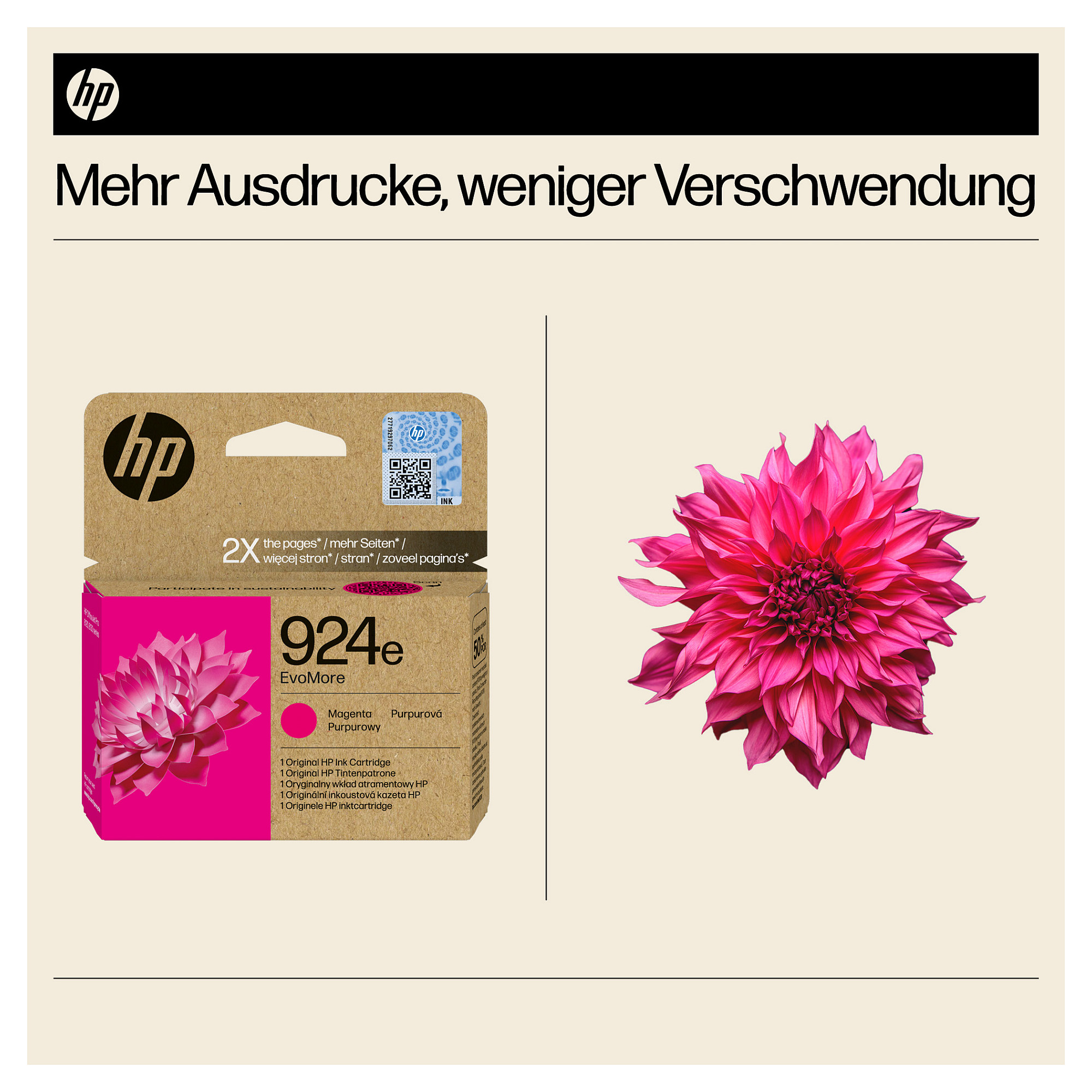 Toner HP 924e EvoMore magenta boja-4