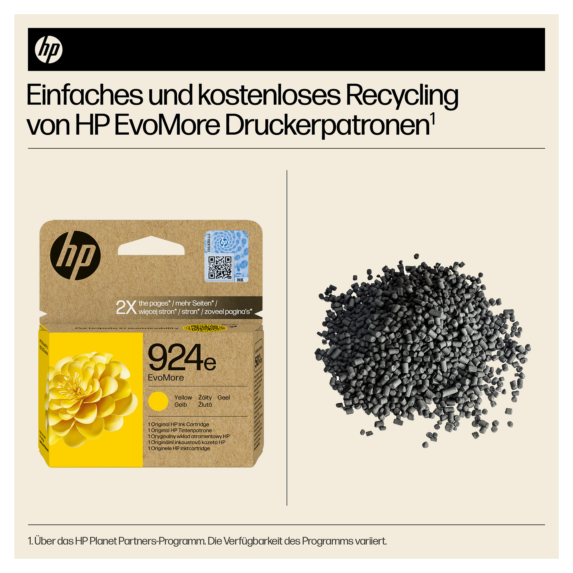 Toner HP 924e EvoMore žuta boja-3