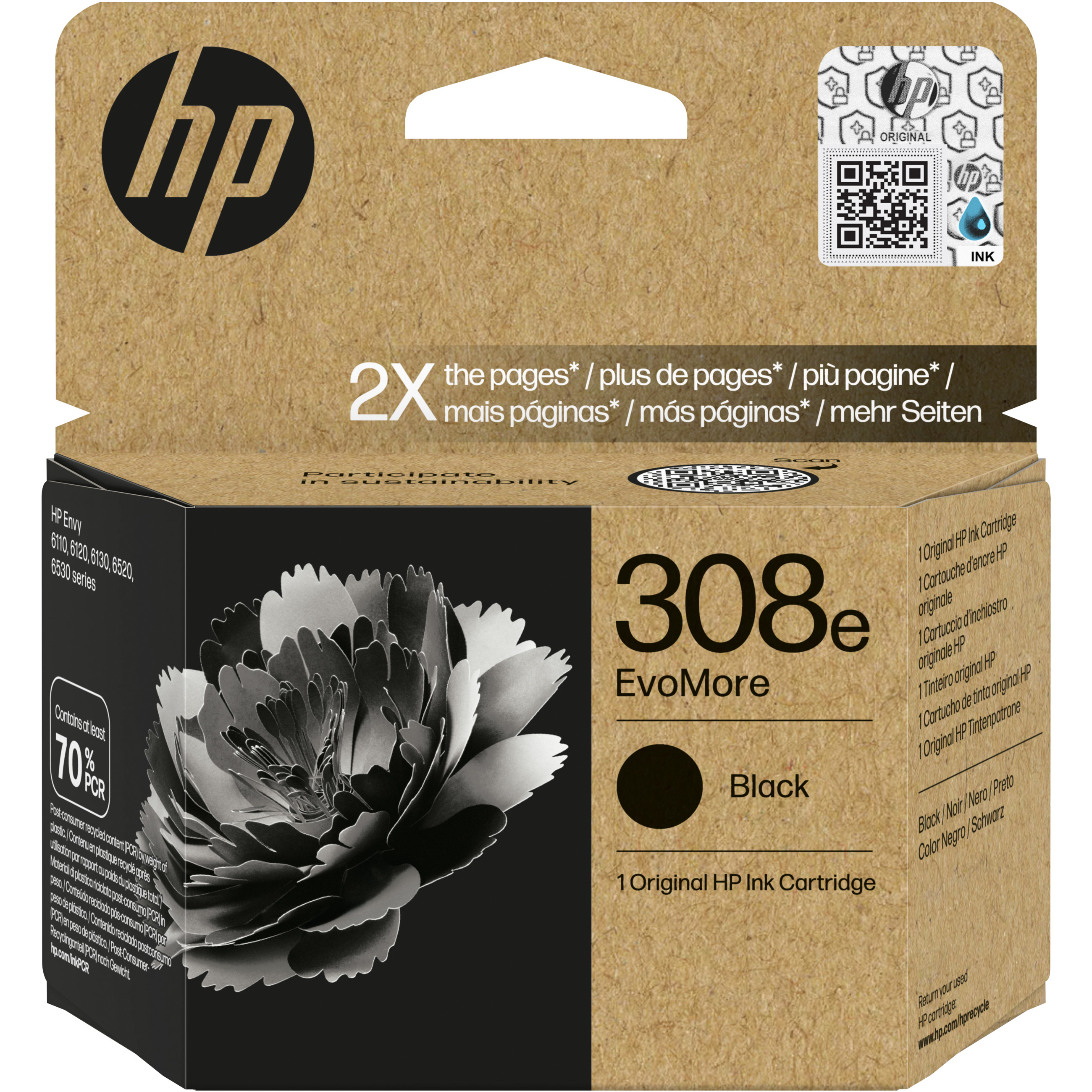 Toner HP 308e EvoMore crna boja