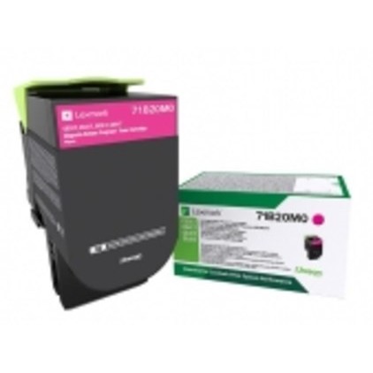 Toner LEXMARK magenta Rck f. CS/CX/ 317/417/517 ca. 2.300 S.-0
