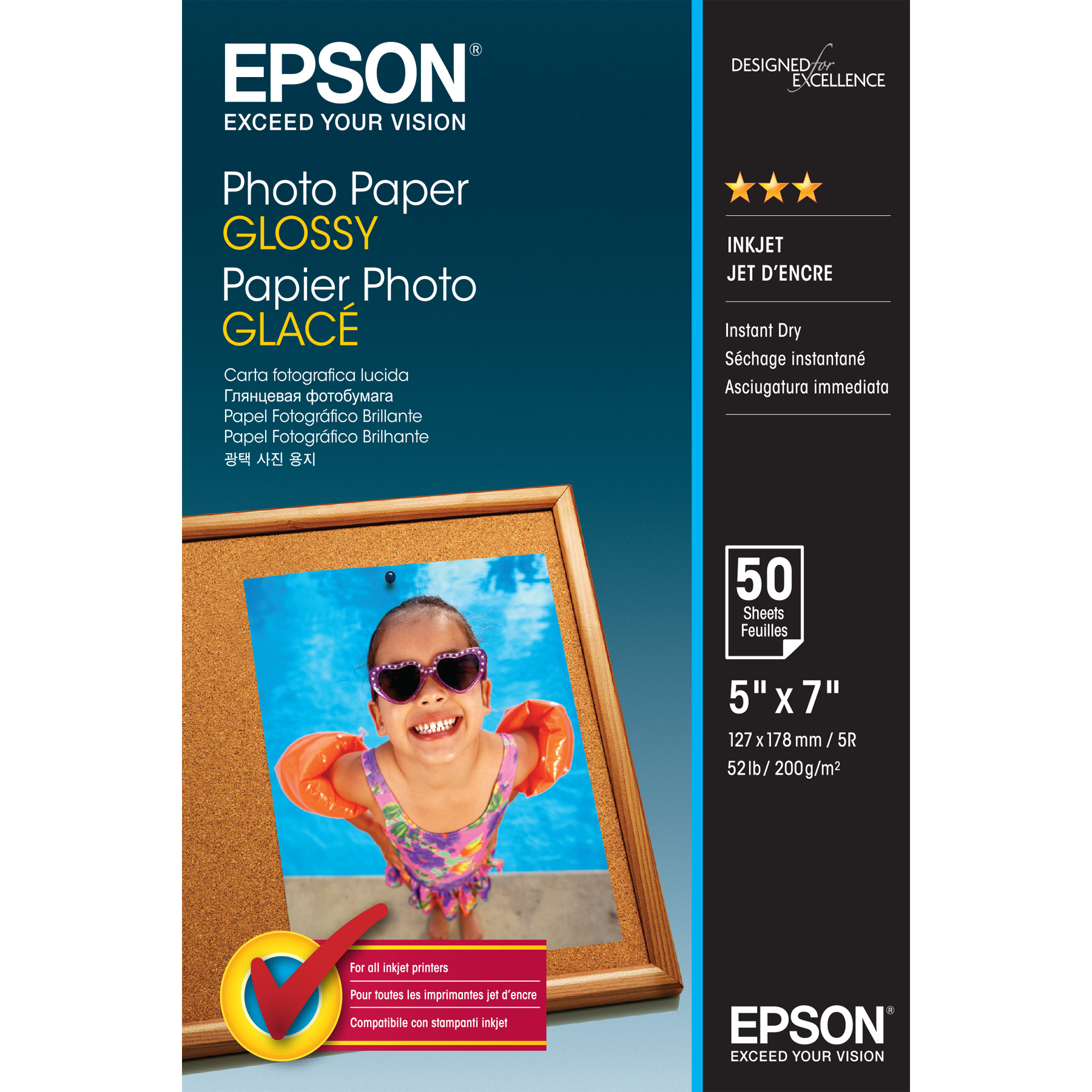 Fotopapir EPSON C13S042545 13x18cm