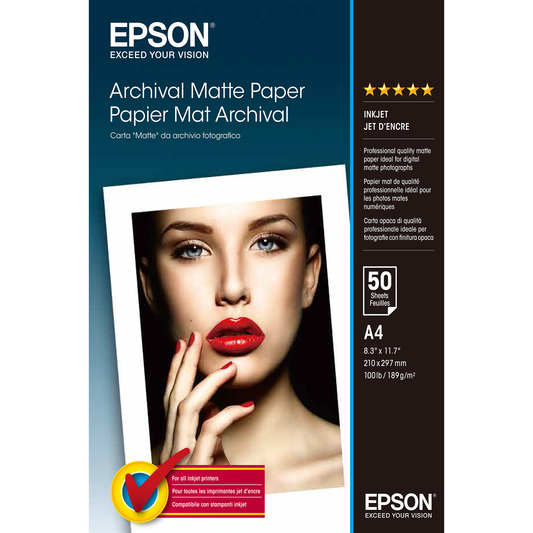 Fotopapir EPSON C13S041342 A4-0