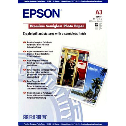 Fotopapir EPSON C13S041334 A3-0