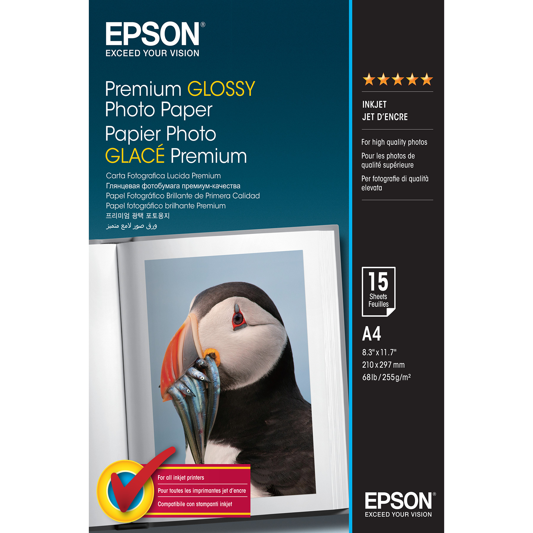 Fotopapir EPSON C13S042155 A4-0
