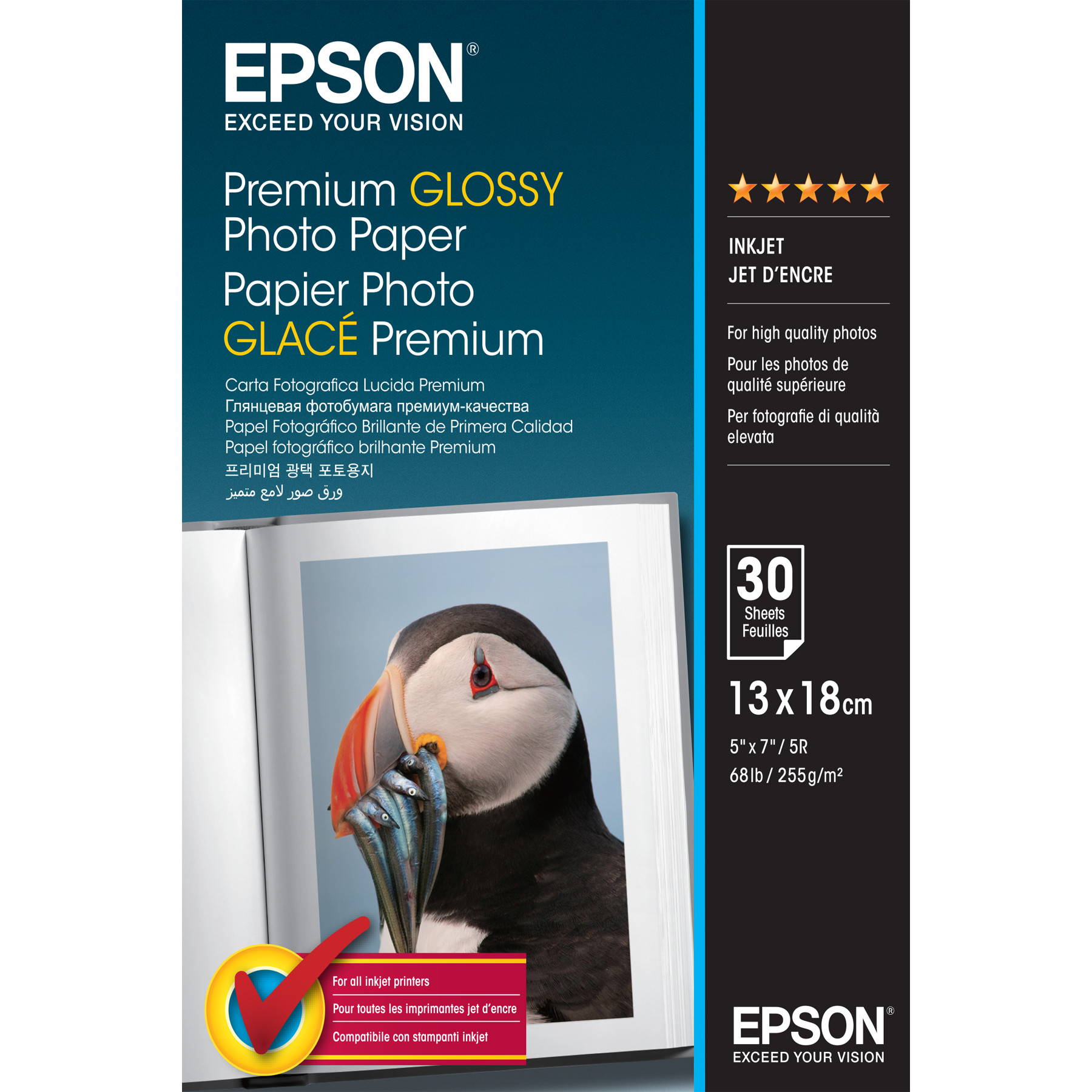 Fotopapir EPSON C13S042154 13x18cm