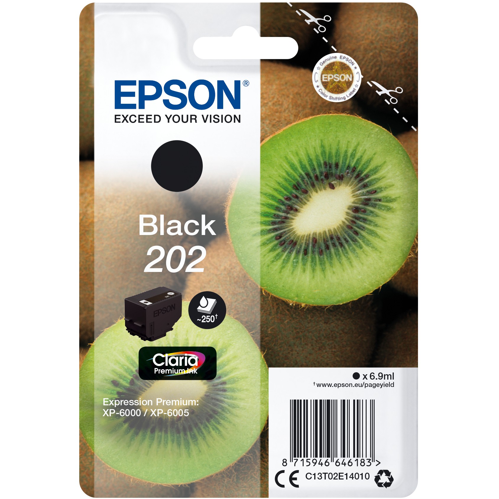 Toner EPSON Tinte 202 C13T02E14010 crna boja-0
