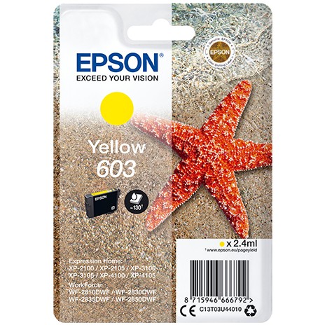 Toner EPSON 603 žuta boja C13T03U440