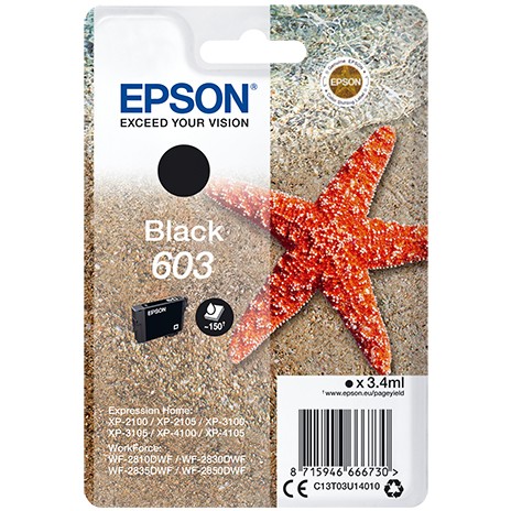 Toner EPSON Tinte 603 C13T03U14020 crna boja-0