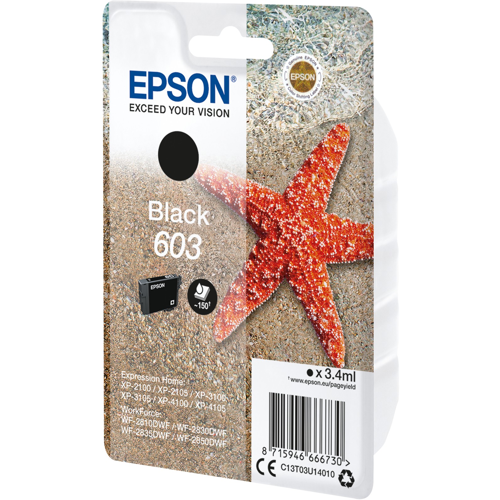 Toner EPSON Tinte 603 C13T03U14020 crna boja-1