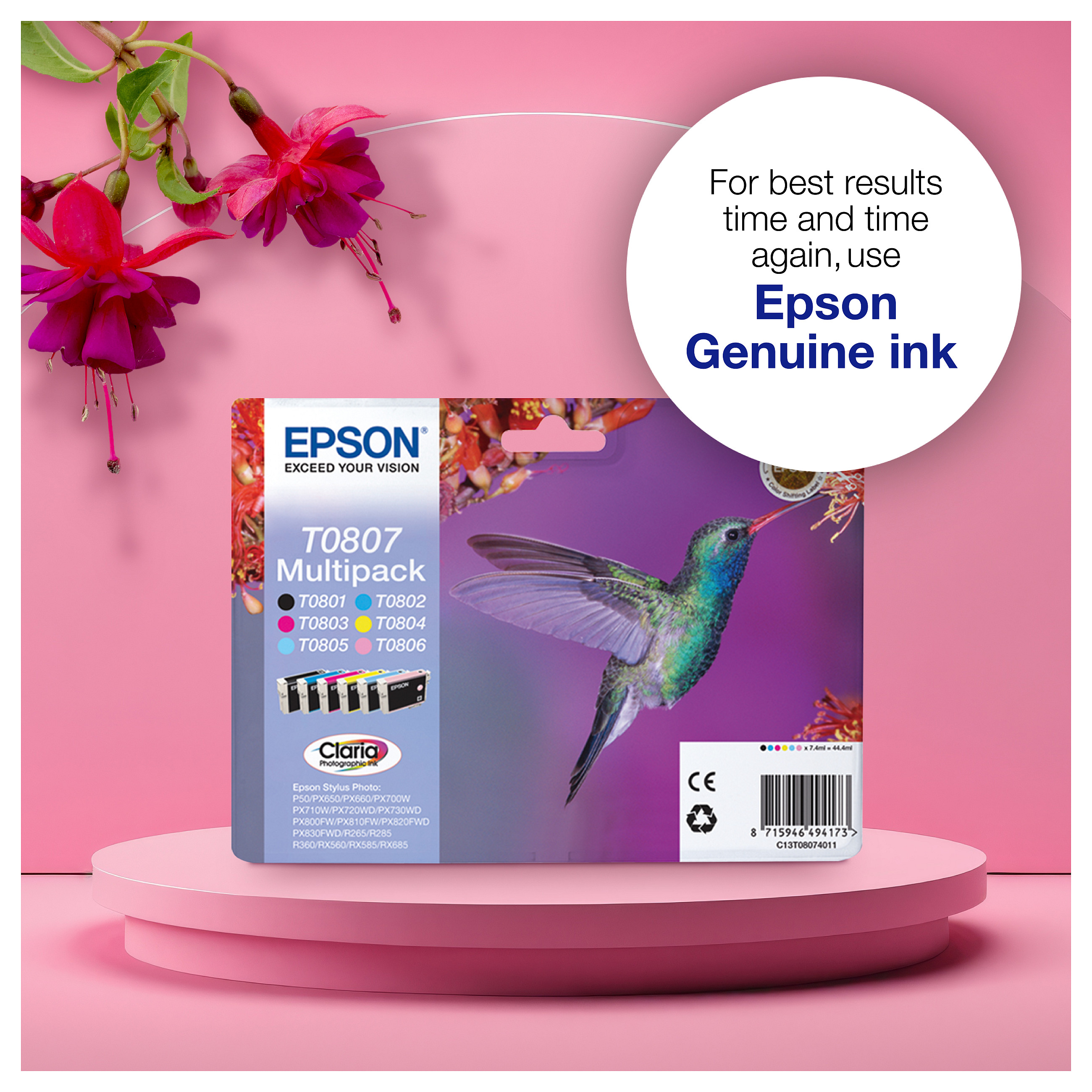 Toner EPSON C13T08054011 svijetlo plava boja-3