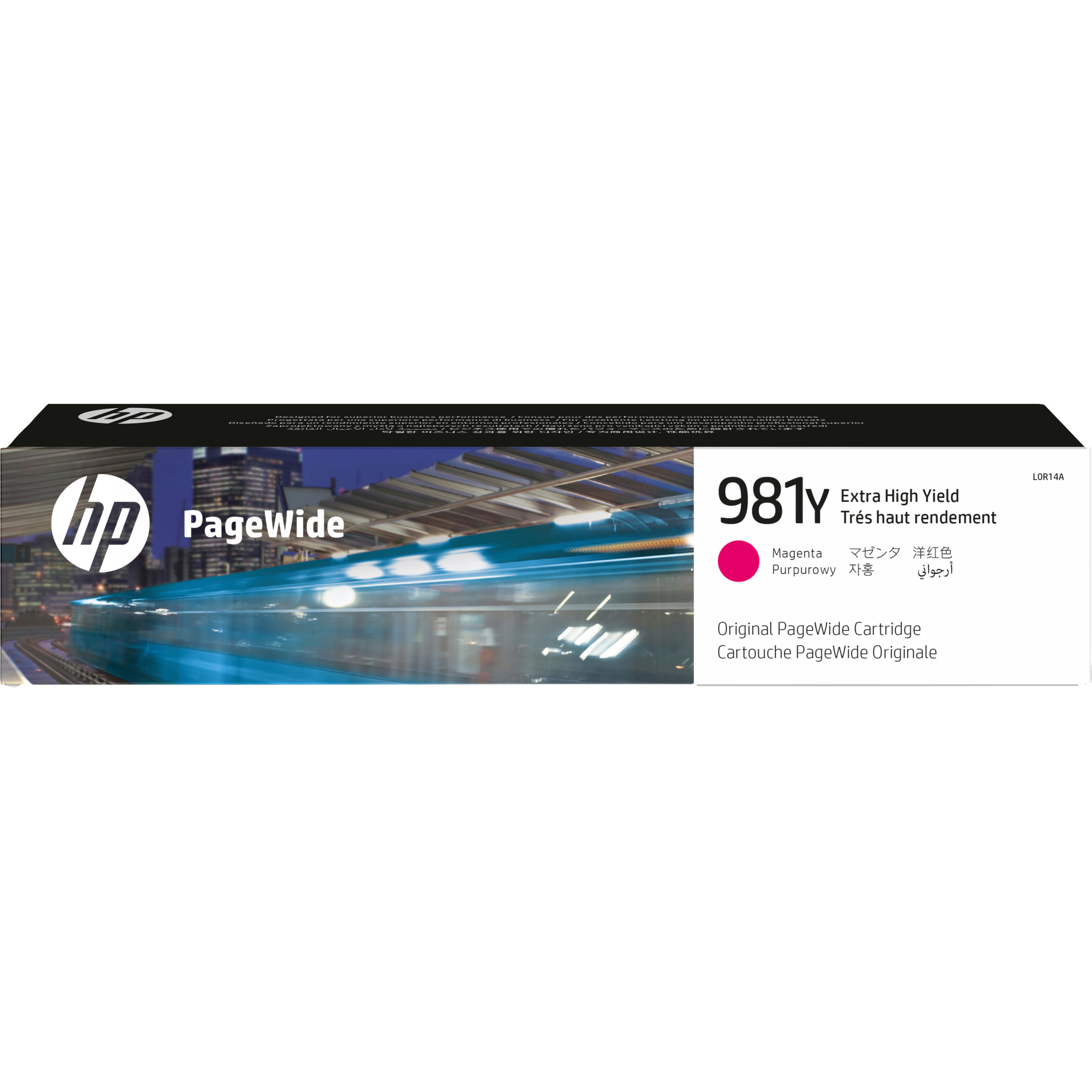 Toner HP 981Y original Extra High Yield Magenta PageWide Cartridge L0R14A