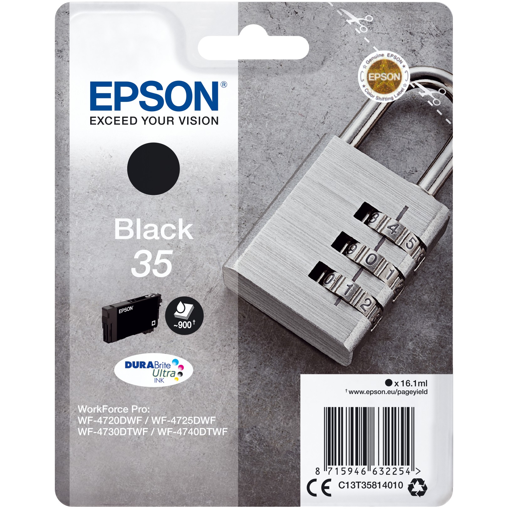 Tinta EPSON 4LB 35 crna boja 16.1ml