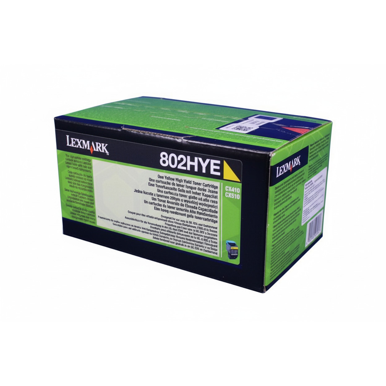 Toner LEXMARK 802HYE žuta boja-0
