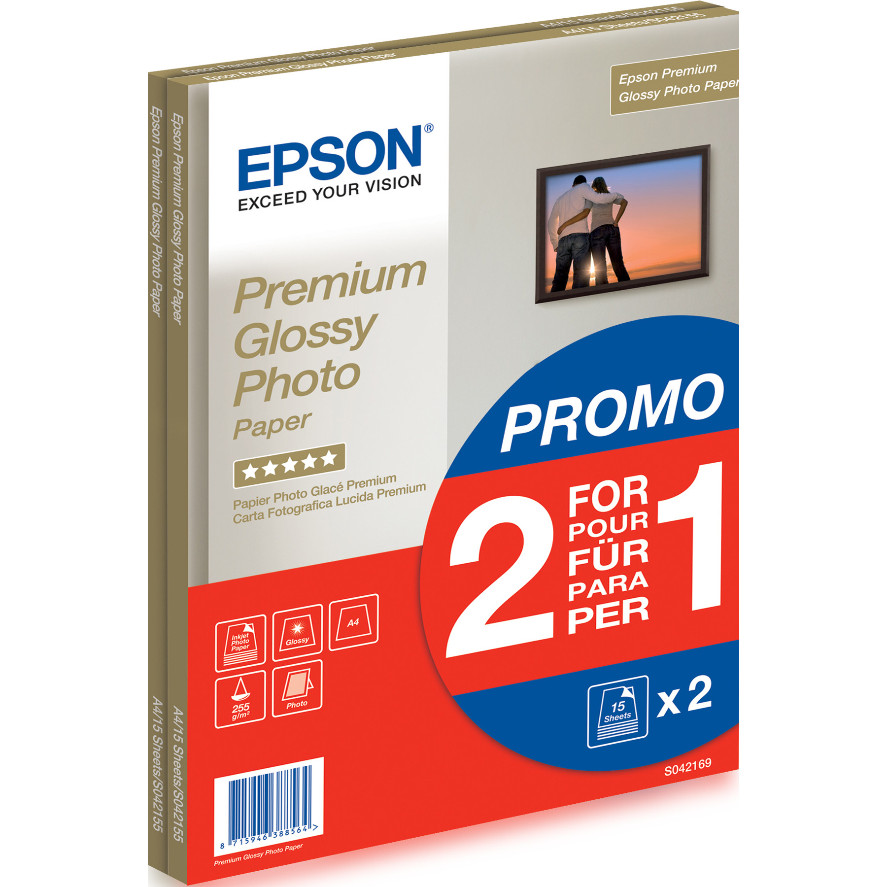 Papir za fotografije EPSON C13S042169 PREMIUM GLOSSY