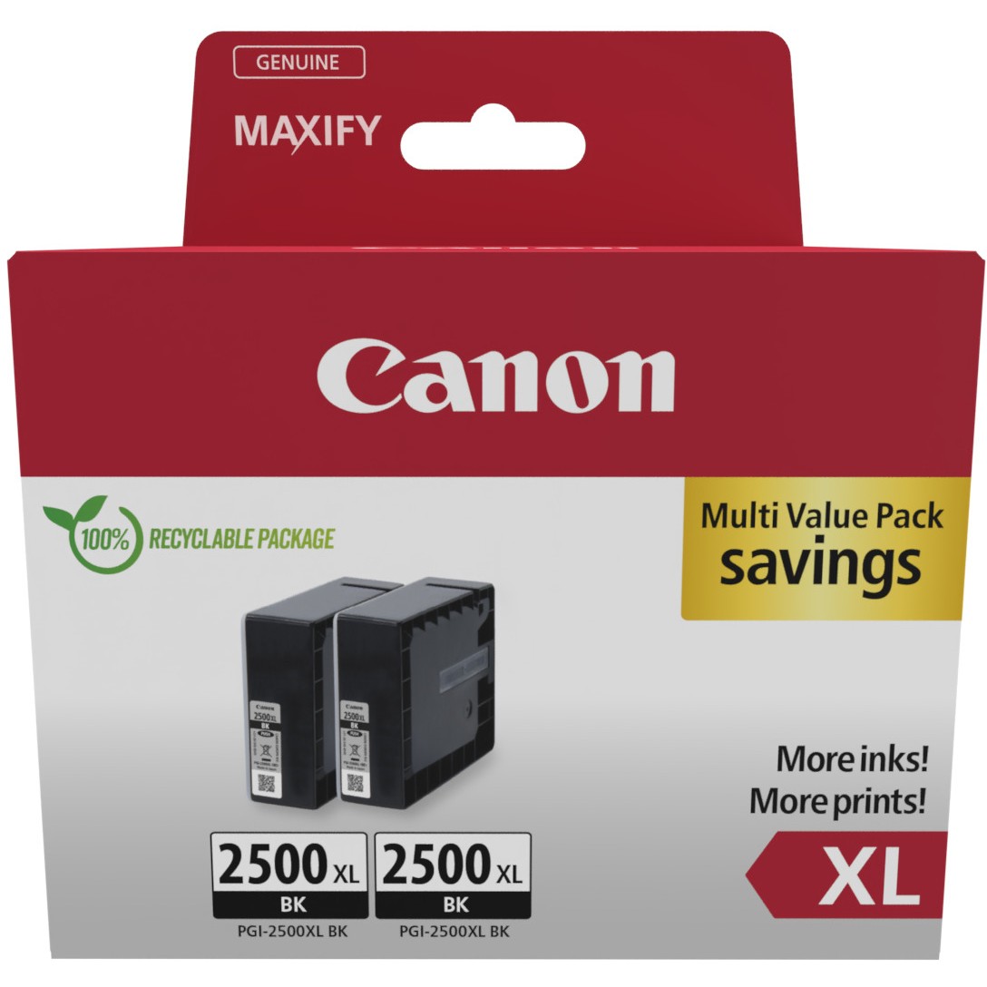 Tinta CANON PGI-2500XL 9254B011 2er Multipack crna boja-0