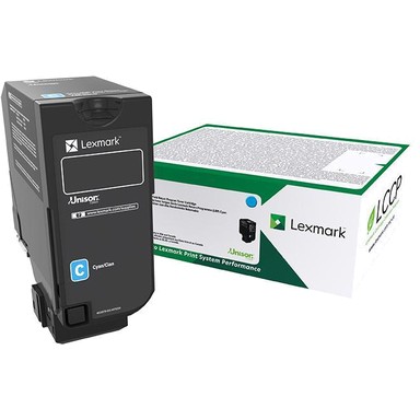 Toner LEXMARK cyan Rck f. CS/X727/ CS728 ca. 10.000 S.-0