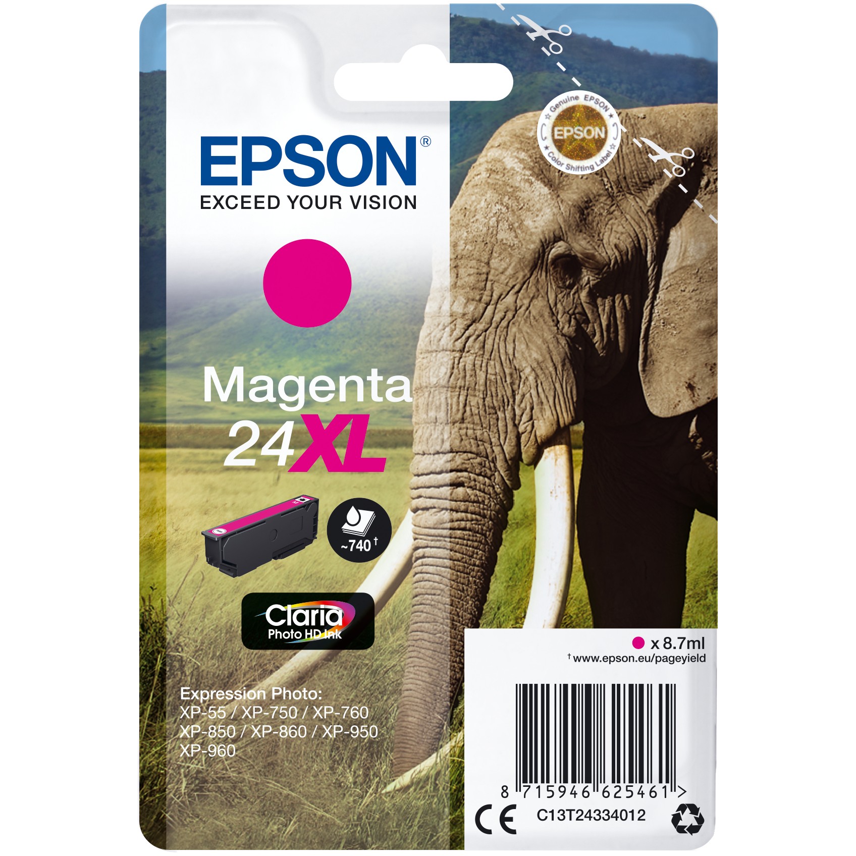 Toner EPSON C13T24334012 magenta boja-0