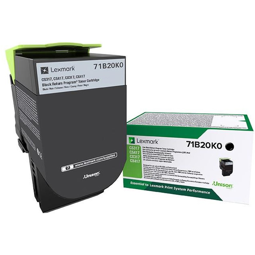 Toner LEXMARK crna Rck f. CS/CX/ 317/417/517 ca. 3.000 S.-0