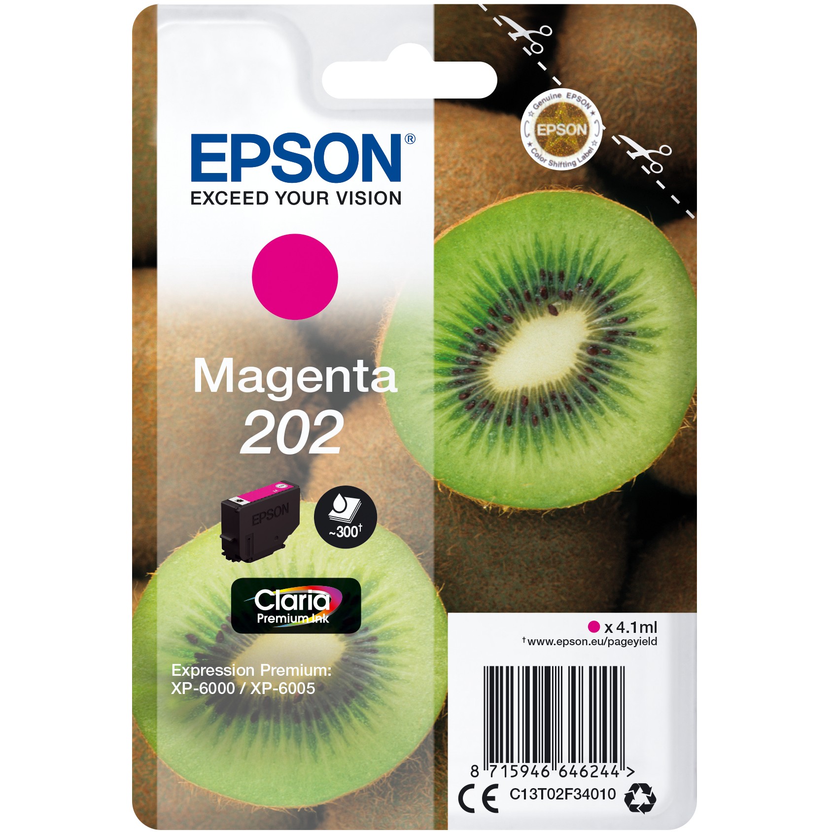Toner EPSON 202 C13T02F34010 magenta boja